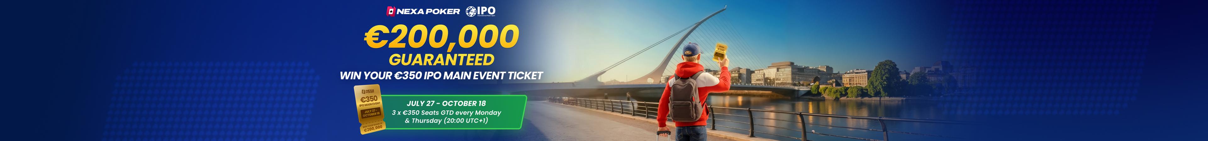 Win Your Seat To The OnLive €200,000 GTD IPO