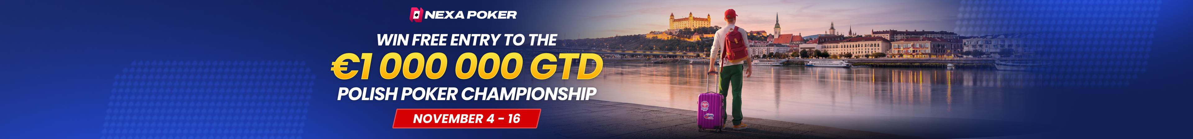 Win A Polish Poker Championship Package For Free!