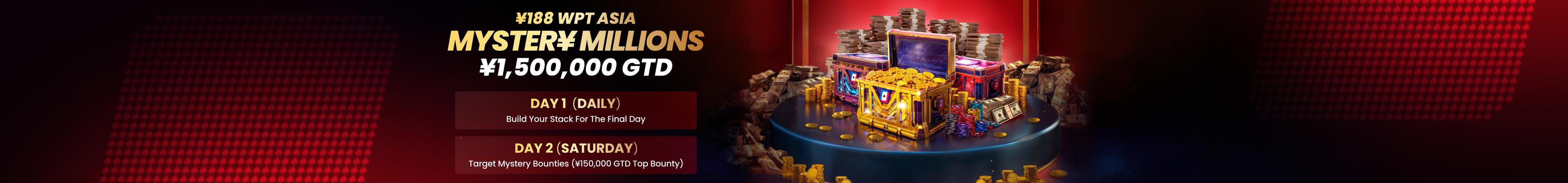 WPT® Asia Mystery Millions